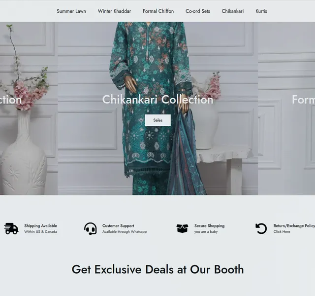 ecommerce website
